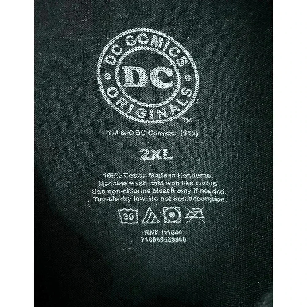 Dc Comics Mens Original Gangsters Graphic T-Shirt 2XL Men's - Picture 3 of 6